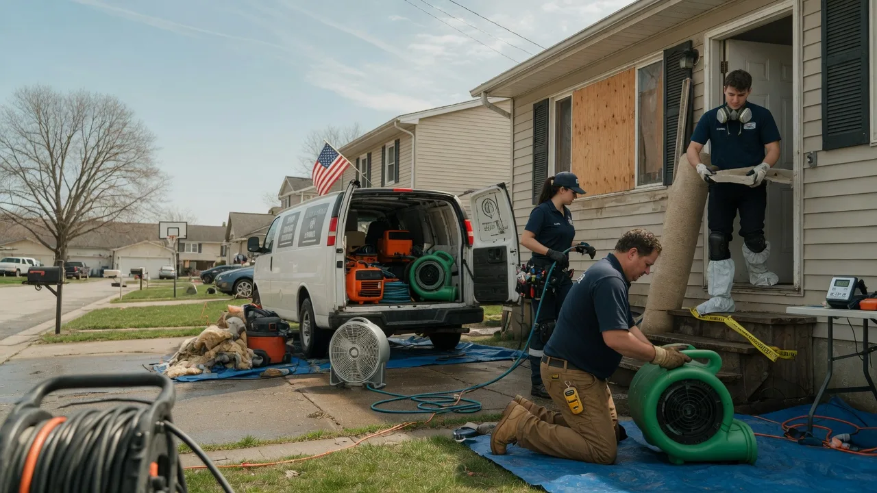 Water Damage Restoration in Exton, PA near me